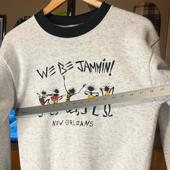 Vintage 1990s We Be Jammin! Graphic T Shirt/Streetwear/ Graphic music Crewneck - Picture 6 of 6